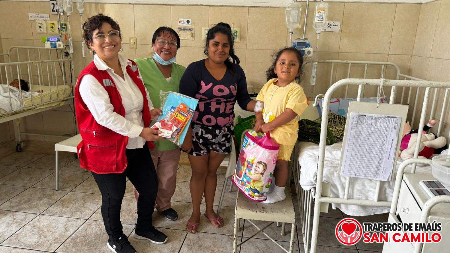 entrega de ropa
